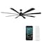 Modern Forms Fans Size Matters Indoor or Outdoor Smart Ceiling Fan in Matte Black FR-W2403-84-MB - alternate 1
